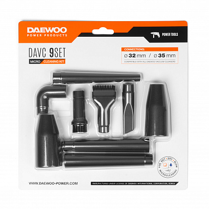 Набор чистящих микронасадок DAEWOO DAVC 9 SET